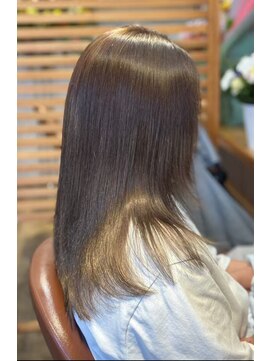 桃の木 ヘアー(桃の木 hair) ツヤカラー髪質改善