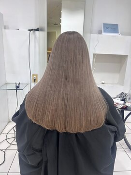 プロデュース 淵野辺店(Produce) ハイライトカラーミルクティーベージュケアブリーチダブルカラー