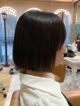ロンド 銀座(Lond) ★Shina/髪質改善縮毛矯正レイヤーボブ顔周り前髪韓国銀座