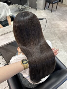 ラナ 新宿(lana) ココアグレージュ/透明感カラー【lana hair新宿】
