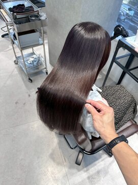 シェノン 梅田(CHAINON) 梅田/クラゲヘアー/オリーブグレー/小顔/ココアベージュ