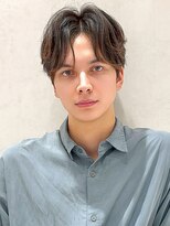 ヨリ サッポロ 札幌大通(yori SAPPORO) ニュアンスパーマ/センターパート/韓国マッシュ/ダークアッシュ