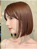 大阪ボブ＆絹髪髪質改善ストレート