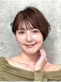 ●杉浦大人ガーリー/白髪前髪/ショートボブ/30代40代50代/銀座8
