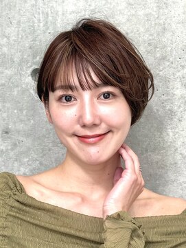 ロンド 銀座(Lond) ●杉浦大人ガーリー/白髪前髪/ショートボブ/30代40代50代/銀座8