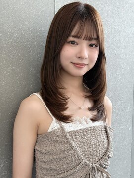 ロンド エメ 柏(Lond aimer) ブリーチなし/髪質改善/大人ガーリー/グレーブラウン/ボブ/柏柏