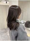 髪質改善カラー◎オリーブグレージュ