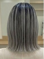 ランプ(Lamp) くびレイヤー グレーベージュ 白髪染め 白髪ぼかし 髪質改善