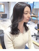 モアナ バイ ヘッドライト 松山(Moana by HEADLIGHT)&nbsp;Moana【松山】#艶カラー#ツヤ髪#レイヤー#韓国風#韓国風ヘア