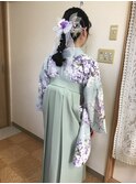 袴着付け