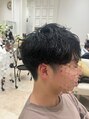 フェリーアヴェダハルミ(FEERIE AVEDA HARUMI) 緩めの無造作に動くシャドウパーマオイルでもワックスでも◎