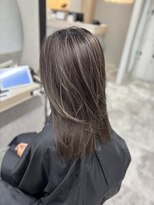 キーン 渋沢(KEEN.)&nbsp;透明感ハイライト/アッシュブラウン/20代/30代/ハイライト