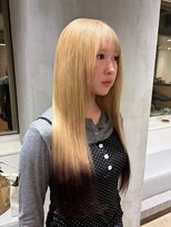 グロウ 渋谷(grow)&nbsp;デザインカラー×プルエクステ