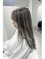 レヴァ(LEVA)&nbsp;茨木ケアブリーチ×ホワイトハイライト