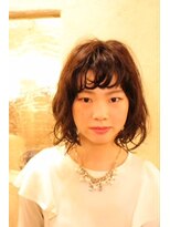 ホワイト ドア(White dooR) ダークシフォンボブパーマ