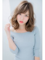 ローレン(LOREN) ＊LOREN＊グレージュセミウェット愛され大人フェミニンウェーブ