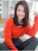 ■mod's上尾10-8★■美人オーラ…アシンメトリーストレート