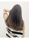 大人気の美髪カラー♪透明度たっぷりのグロスベージュ
