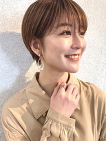 プレスドットサロン 表参道 青山(Press. Salon) 大人っぽコンパクトショート[表参道/表参道駅/青山/超音波］