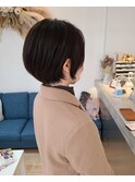 丸みショートボブ