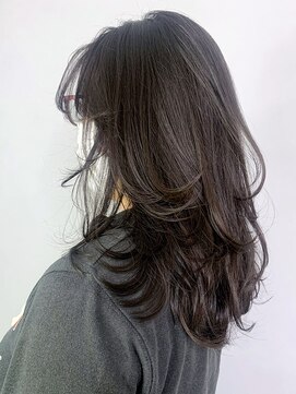 アルバム 新宿(ALBUM SHINJUKU) ダークグレージュ_マロンベージュAラインボブ_ba334801