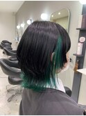 ウルフ×ブラック×グリーン