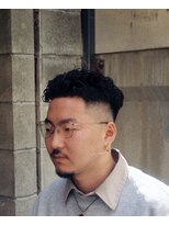 ウェルネス(Wellness) 宮城リョータパーマフェード