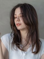 オースティン 登戸向ケ丘遊園(AUSTIN)&nbsp;大人かわいい前髪セシルカットココアブラウンフリンジウェーブ