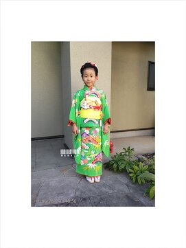 美容室 マハロ(MAHALO) 七五三おめでとうございます