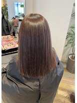 ヘアースパリゾート リアン 燕三条店(Lien)&nbsp;インナーカラー オレンジ