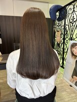 マイ ヘア デザイン 岡崎(MY hair design)&nbsp;前髪/マチルダボブ/ピンクベージュ/インナーグレージュ/岡崎