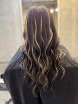 リエコー(RE'ECHO)&nbsp;プルエクステでバレイヤージュ