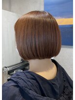 ノーブル(noubl)&nbsp;つや髪ボブ　アプリコットオレンジ