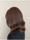 【田代】ミディアム×プラチナブラウン
