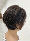 丸みショート