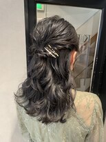 ハイル(KHAIR)&nbsp;ハーフアップ/梅田/ゆるふわ/金城二千夏