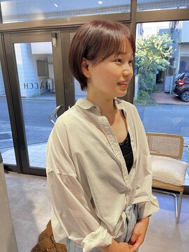 モク 立川(moc) moc style 立川/韓国/ブリーチ/髪質改善/前髪/顔まわり/ショート