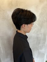 リリアーナ(LILIANA)&nbsp;カルマパーマ　センターパート　池袋メンズ