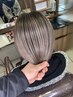 【カラー周期長い方に】バレイヤージュ＋シルクトリートメント