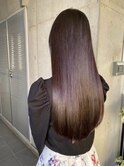 髪質改善　オイルストレート　縮毛矯正ガルボヘアー桟橋