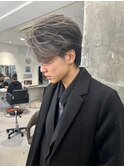 波巻きツイストスパイラルパーマ/フェザーパーマ/眉毛/メンズ