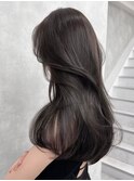 大人可愛い20代30代40代小顔ウルフレイヤーボブ丸みセミロング