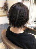 横浜タッセルボブショートボブ顔周りレイヤーカット韓国30代40代