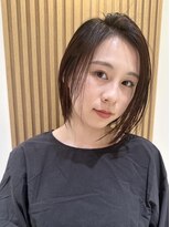 コンティロミー(CONTI ROMMY.) 似合わせボブカット◎前髪なしブラウン☆髪質改善トリートメント