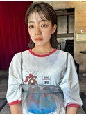 【MINX】似合わせ小顔レイヤーボブウルフ_銀座/髪質改善