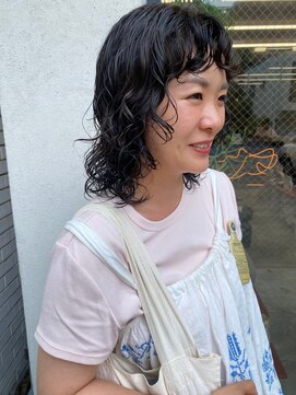 フェンヘアーアイス 中目黒(Fen.hair ici) ゆるふわパーマ×前髪パーマ×小顔パーマ