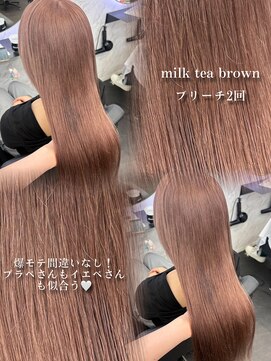 ドットモーダ  町田店(dot. mooda) 【ブリーチカラー】韓国/韓国ヘア/町田/町田駅/学割