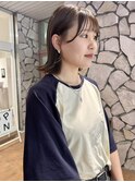 olive brown × bob