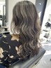 【大人女性カラー】カット+白髪ぼかしハイライト+トリートメント ¥15000