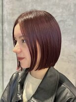 ガーデントウキョウ(GARDEN Tokyo) チェリーレッド/ボブ/暖色/ブリーチなしダブルカラー